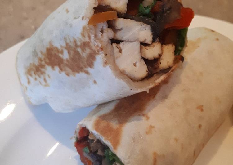 Recipe of Any-night-of-the-week Crispy tofu wraps