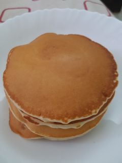 A picture of Fluffy pancakes.