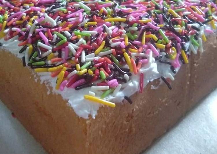 Resep Bolu panggang Dandang yang Enak