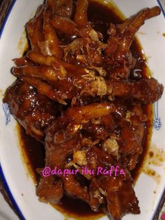Foto resep Ceker pedas manis