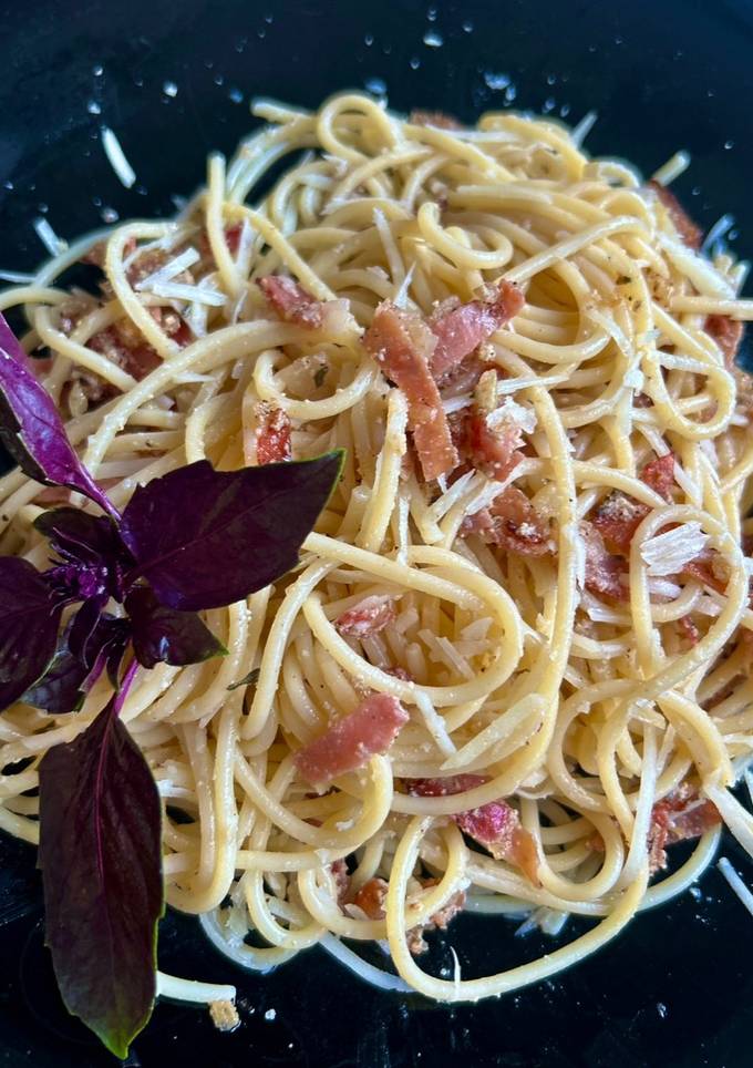 Паста alla carbanara🍝