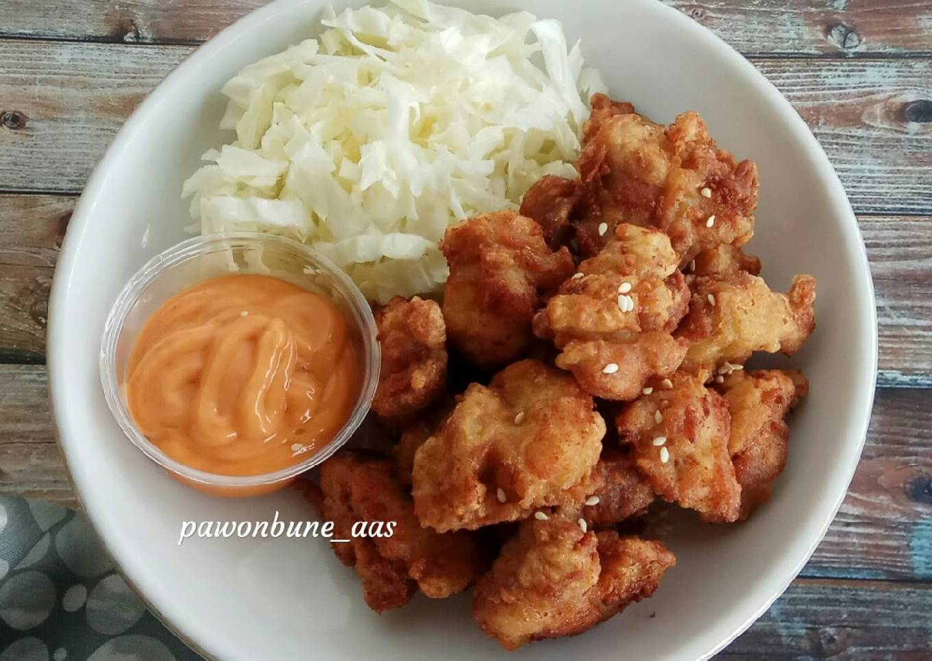 Chicken Karage (Ayam Goreng Jepang)