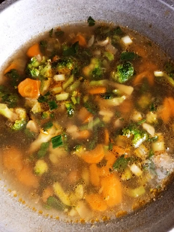 Langkah Gampang Menyiapkan Resep Sup tumis mentega yang Uenak Anti Ribet, Lezat