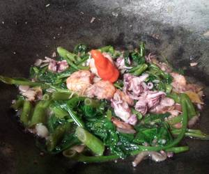 Ini Caranya Kangkung Seafood Saus Tiram Enak Sempurna Ini Caranya Kangkung Seafood Saus Tiram Enak Sempurna