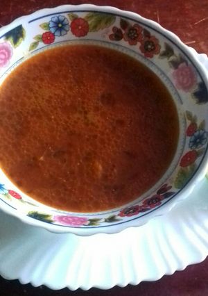 صورة لوصفة شوربة بالفارميسال 😍😍