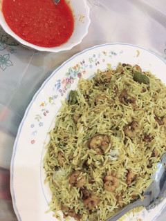 عکسی از دستور پلو ميگو