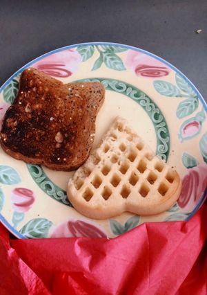 Une photo de Gaufres légères