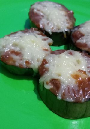 Foto resep Simple Pizza Terong