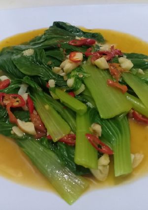 Foto resep Pokcoy garlic ala resto #19
