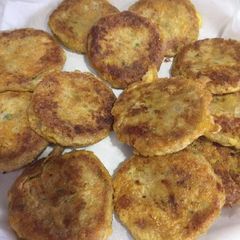 A picture of Shami kabab.