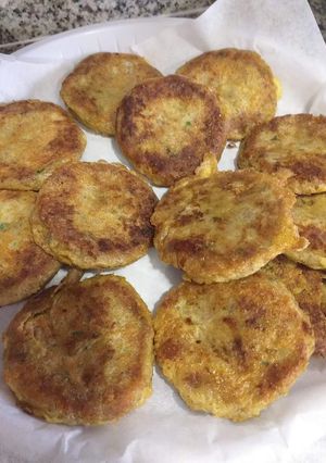 A picture of Shami kabab.
