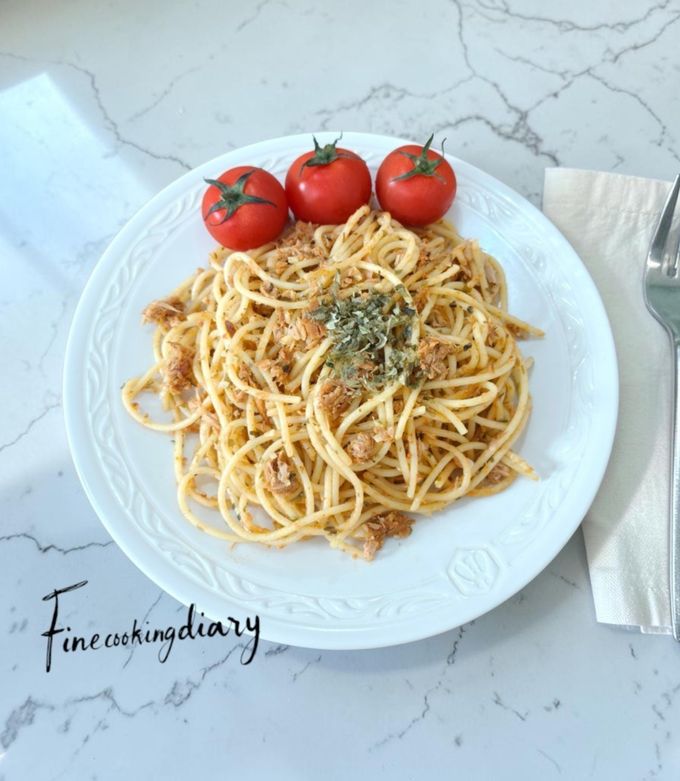 Foto resep Spicy Tuna Pasta