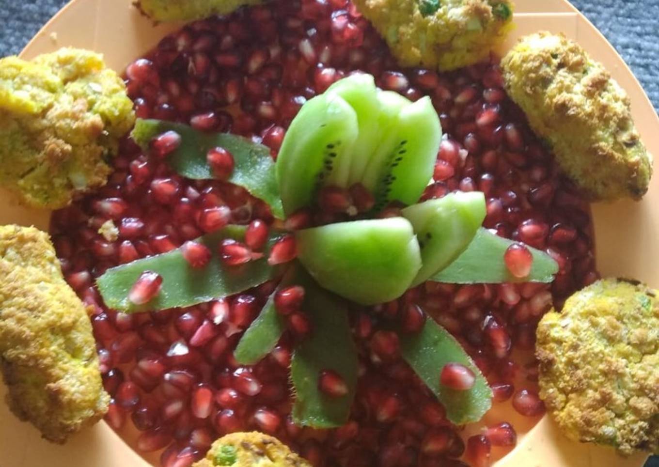 Pea cutlet with air fryer