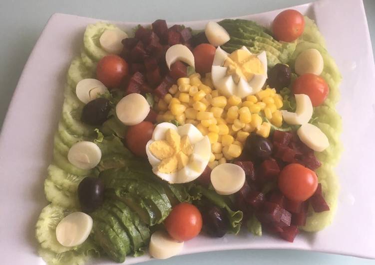 Recette de Fait maison Salade composée