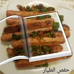 نقانق الدجاج بالفلفل والطماطم-レシピのメイン写真