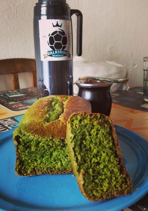 Una foto de Budín de espinaca y ralladura de naranja