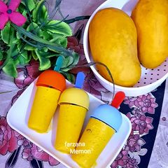 A picture of Mango kulfa.