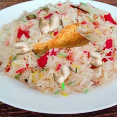 A picture of Chicken Mutanjan/murgh matanjan/eid special recipe.