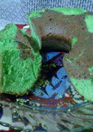 Foto resep Bolu Pandan Mocca