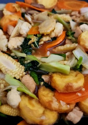 Foto resep Sapo Tahu Ayam
