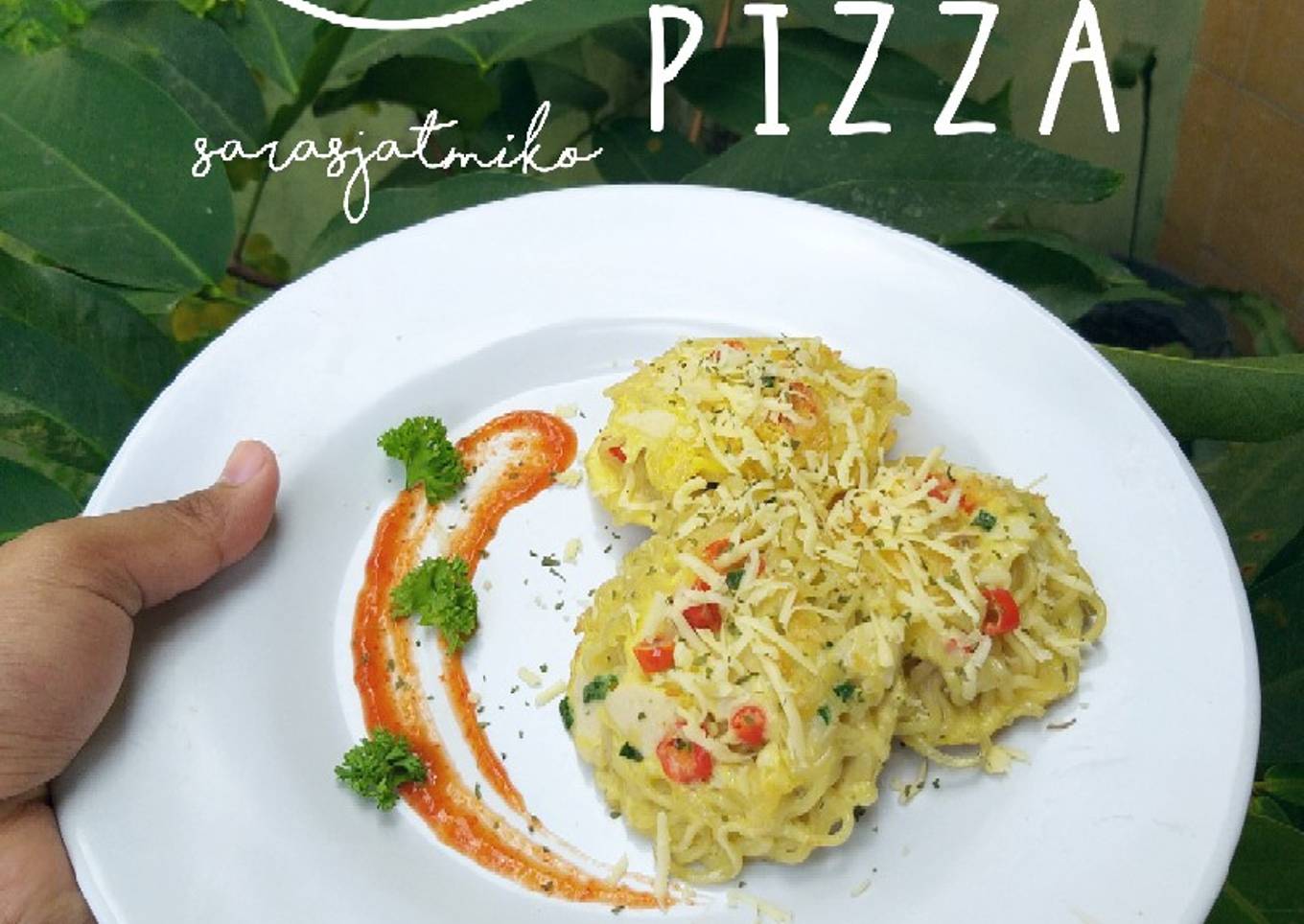 Mini Indomie Pizza