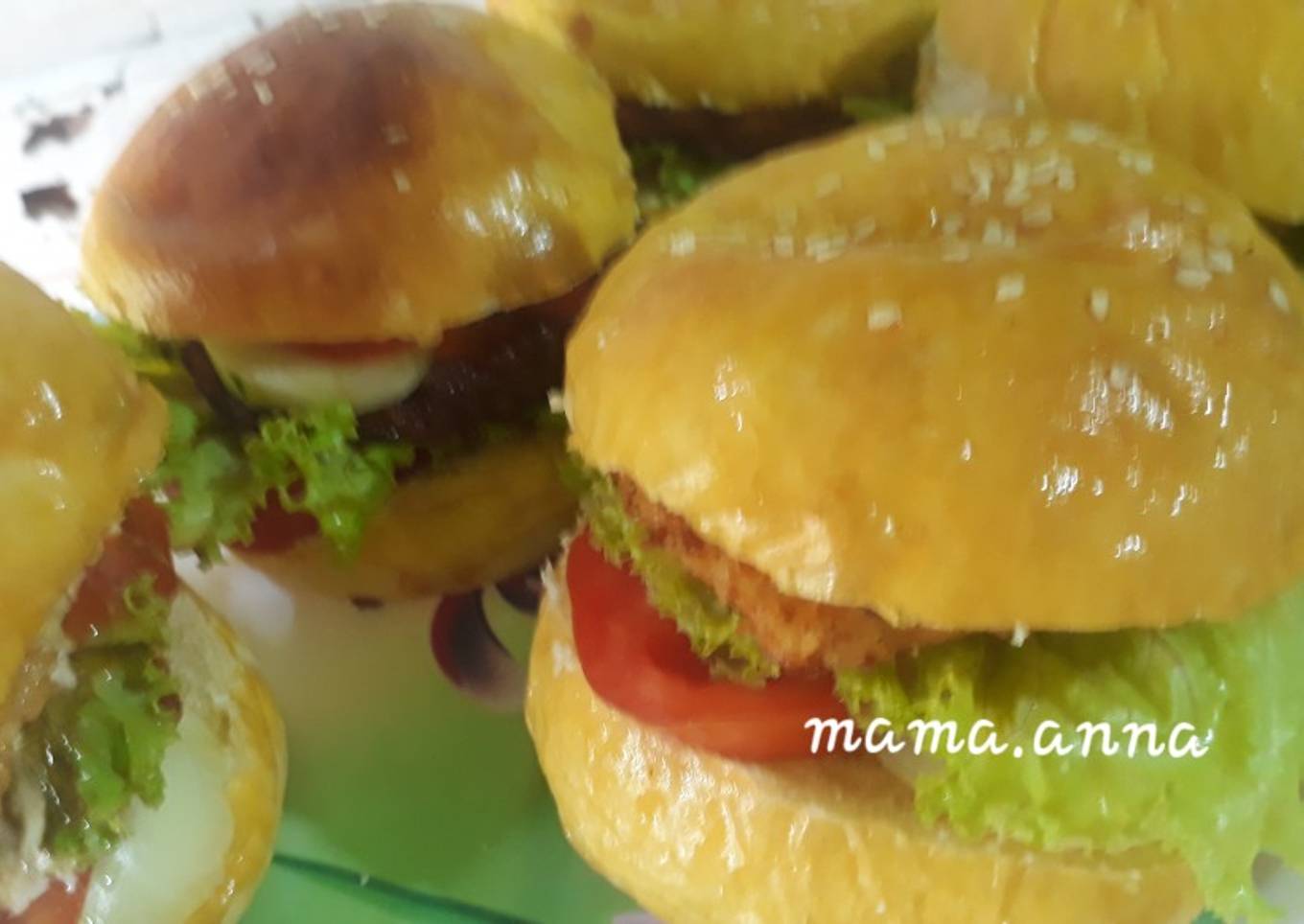 Patty Ayam untuk Burger