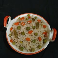 A picture of Vegetable Pulao.