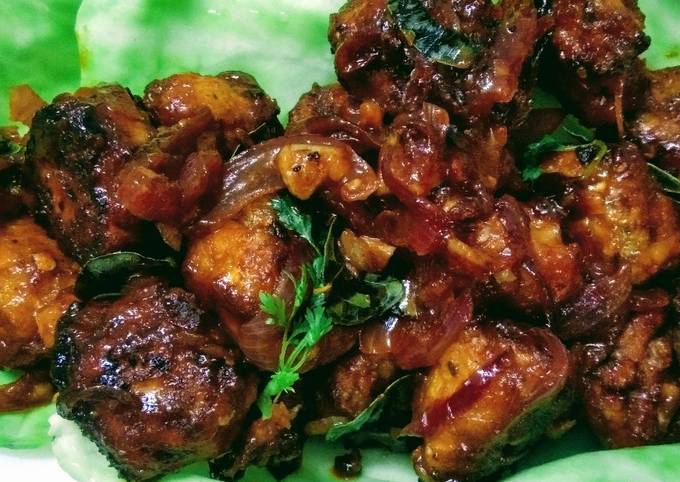 Air Fryer Cabbage Manchurian