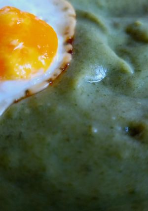 Tejszínes medvehagyma főzelék #glutenmentes #laktózmentes recept fotója