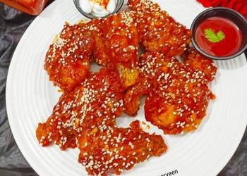 Without Fail Cooking Recipe Bbq honey glazed wings Delicious