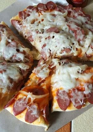 Foto resep Pizza teflon rumahan