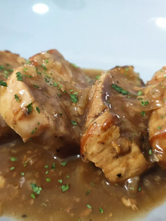 Una foto de Solomillo de cerdo con salsa de Coca-Cola