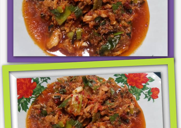 🥘Balado Geprek Ikan Tongkol🥘