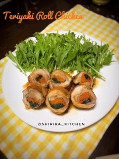 Foto resep Chicken roll teriyaki