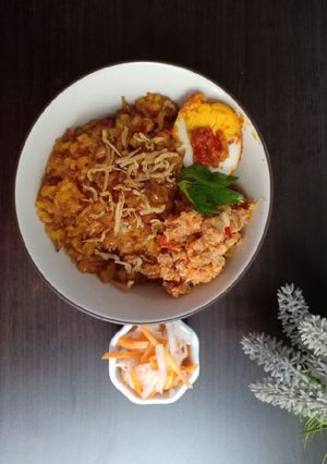 Foto resep Nasi Goreng Shirataki Teri Medan, low calorie