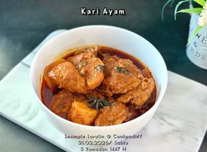 Gambar Kari Ayam Berulang