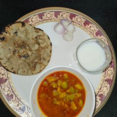 A picture of Turai ki sabji.