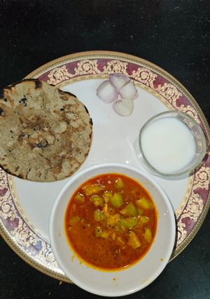 A picture of Turai ki sabji.