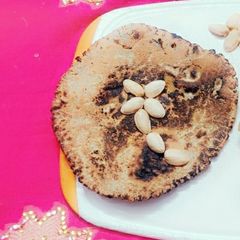 A picture of Bajra roti healthy & tasty 😋😍.