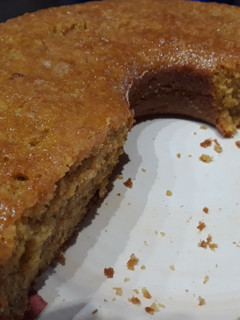 Una foto de Budín de naranja-mandarina integral bien húmedo