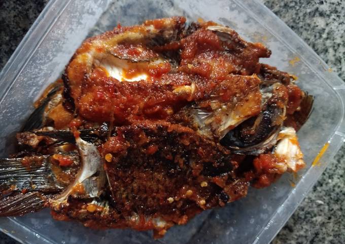 Resep Ikan mujair bakar oleh Aleyu_Aleto - Cookpad