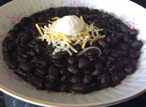 Una foto de Porotos Negros Al Estilo Cubano