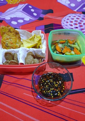 Foto resep Tumis sayur dan lauk pelengkap