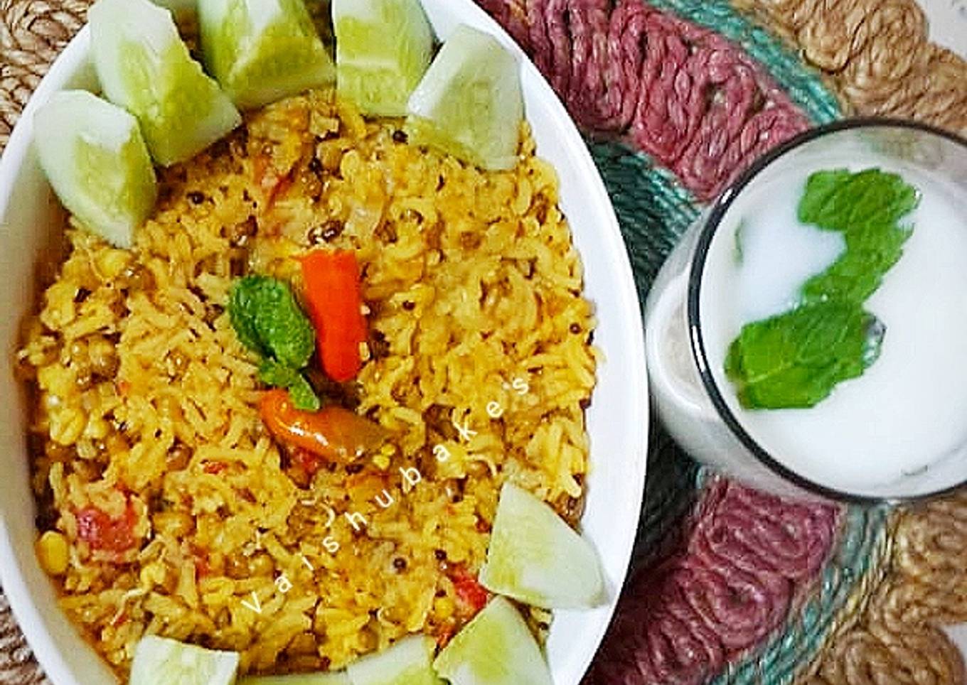 Panchmel Daal Khichdi/ Five Lentils Khichdi