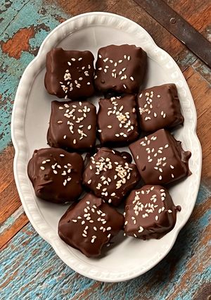 Una foto de Mini barritas saludables 🍫