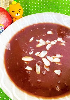 養生蘋果紅豆湯 的食譜成品照片