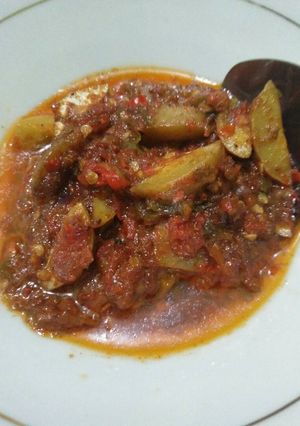 Foto resep Sambel goreng jengkol simple