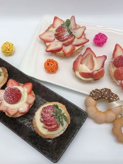 草莓卡士達優格塔 的食譜成品照片