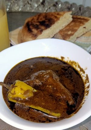 صورة لوصفة ملوخية جزائرية