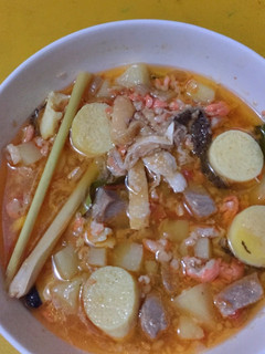 Foto resep Salmon Tofu Soup for Kids